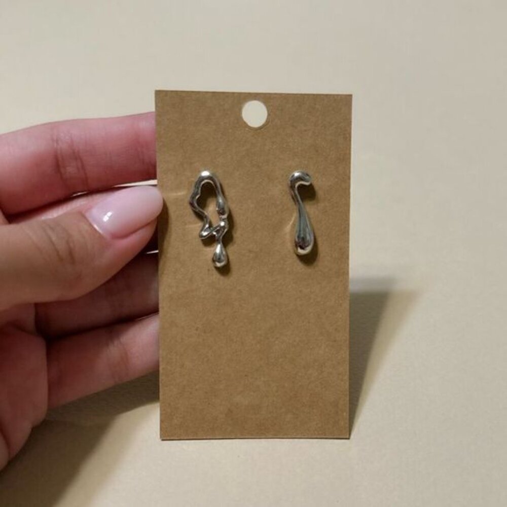 Water drop earrings N803 - Picture 2 of 4